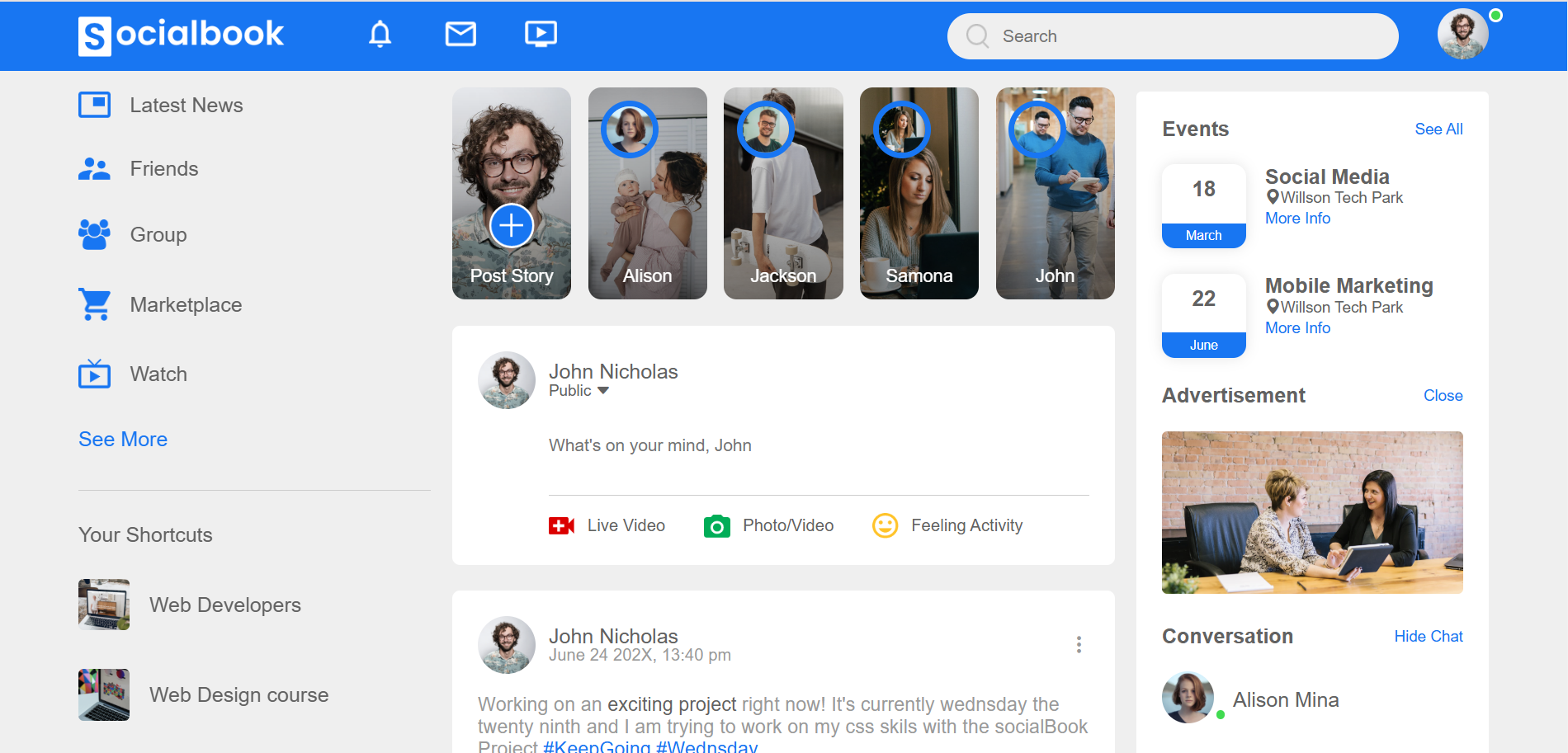socialBook
